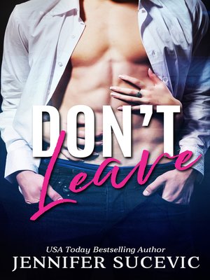 cover image of Don't Leave